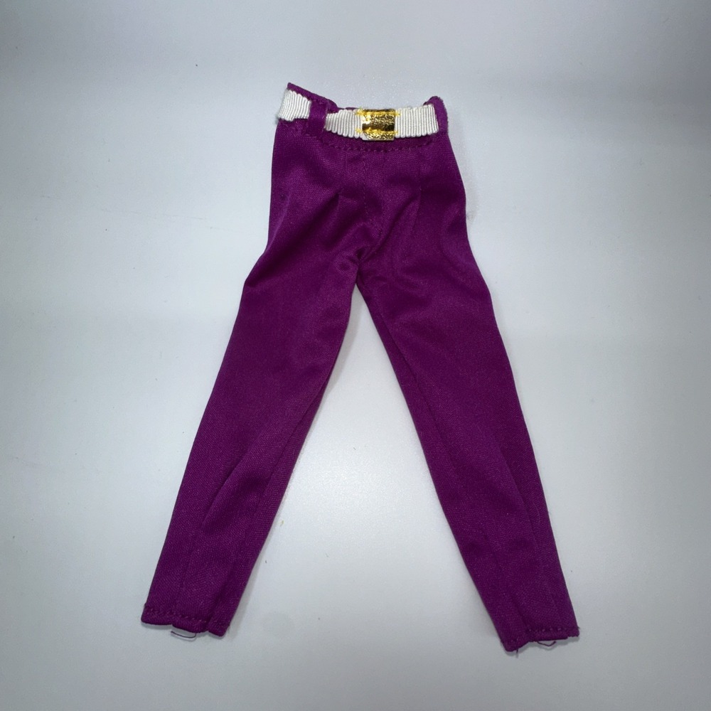 Vintage Jem and the Holograms Rio Doll Purple Pants Hasbro 1985 Original Clothes